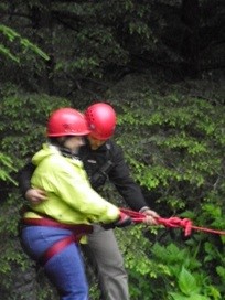 Participants Harnessed